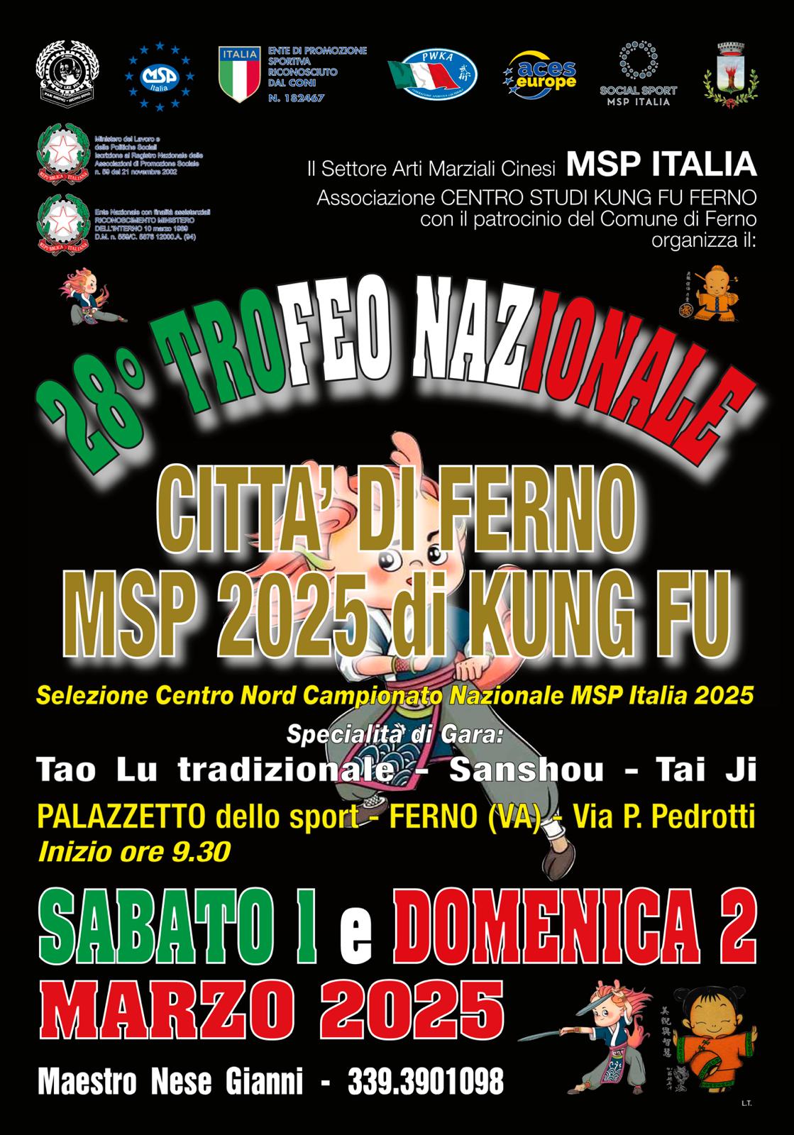 28° TROFEO NAZIONALE CITTA’ DI FERNO