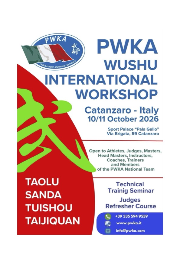 PWKA WUSHU INTERNATIONAL WORKSHOP